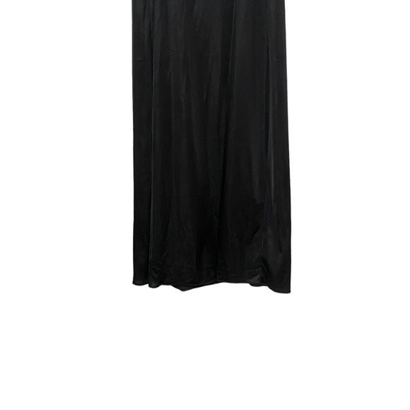 Vintage Vassarette Liner Black Sable 32” Sheer Nylon Made in USA Slip - Picture 11 of 16